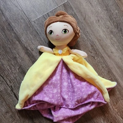 Disney Bebé Princesa Bella La Bella y la Bestia Peluche Lovey Manta de Seguridad    Foto 1 de 4