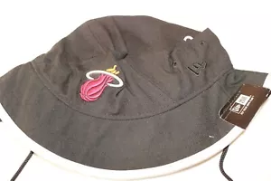 MIAMI HEAT - NEW ERA NBA Bucket Boonie Hat SIZE LARGE NWT - Picture 1 of 2