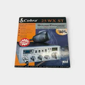 Cobra 25 WX ST CB Radio w/ Sound Tracker - Full RF Power Output - Free Shipping - Zdjęcie 1 z 5