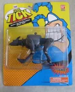 MOC 1995 THE TICK SERIES II SKIPPY THE PROPELLERIZED ROBOT DOG 3" FIGURE BANDAI - Picture 1 of 2