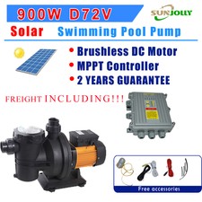 900w Solar Power Spa DC Swimming Pool pump system Max Flow:21m³/h,Max Head: 19m
