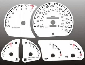 White Face Gauges for 1999-2001 Cadillac Catera - Picture 1 of 4