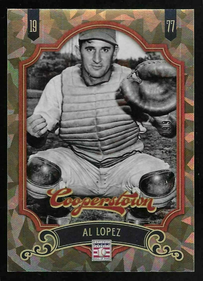 2012 Cooperstown Cracked Ice Al Lopez White Sox 158/299 - Image 1 of 1