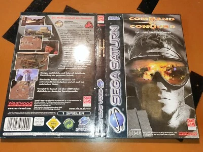 ## Command & Conquer: Der Tiberiumkonflikt für SEGA SATURN Spiel - CIB ## - Bild 1 von 2