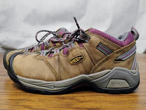 Keen Utility Shoes Womens Size 10 M Steel Toe Work ASTM F2413-18 Brown Leather - Picture 1 of 11