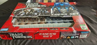 2007 Hasbro Transformers Chess Set ~ Missing Instructions ~ Box Damage - Image 1 of 4