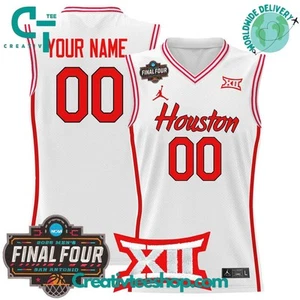 Hous*ton Cougars 2025 Final Four Personalized Basketball Jersey Choose Style - Picture 1 of 7