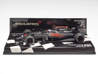 MINICHAMPS 1:43 McLAREN HONDA MP4-31 F. ALONSO GP chino 2016 MC#162 Foto 1 de 4