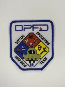 Overland Park Kansas Fire Department Firefighter SORT Hazmat Patch - Picture 1 of 2