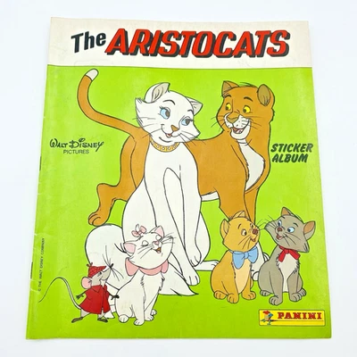 Disney’s The Aristocrats Sticker Album By Panini w/ 52 Stickers -Vintage Cartoon - Image 1 of 4