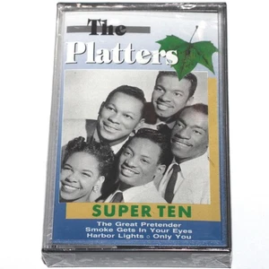 The Platters - Super Ten (Cassette Tape 1987) NEW SEALED - Picture 1 of 4