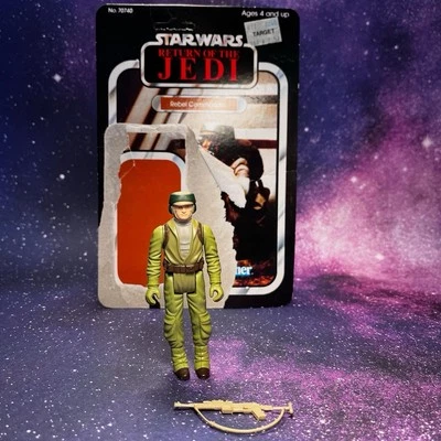 Star Wars De Colección 1983 Comando Rebelde 100% Original Endor ROTJ Blaster Está Dañado Foto 1 de 4