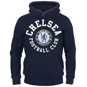 Chelsea Boys Hoody Fleece Graphic Kids OFFICIAL Football Gift - Picture 1 of 10