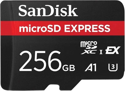 SanDisk 256GB microSD Express Card -Works with Nintendo Switch 2 - Image 1 of 4