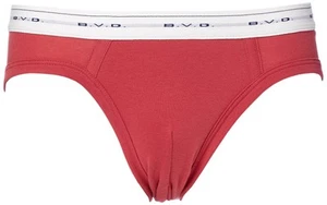 B.V.D. Briefs BVD GOLD Short Length Color Bikini Briefs 100% Cotton WEB Lim 474 - Picture 1 of 1