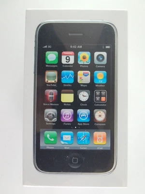 New Sealed Apple iPhone 3gs 32gb 3rd Generation A1303 - Collectors Piece 2009 - Image 1 of 4