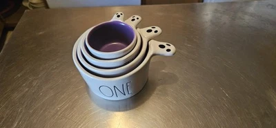 Rae Dunn GHOST Halloween measuring cups - Image 1 of 4