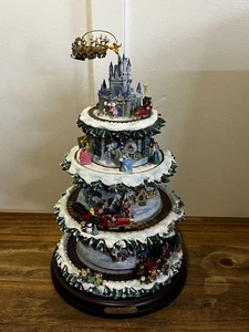 The Wonderful World Of Disney Animated Christmas Tree Hawthorne Village Musical - Picture 1 of 13