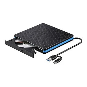 DVD Player External Optical Drive Type-C USB 3.0 2-In-1 CD/DVD Writer Card3528 - Afbeelding 1 van 6