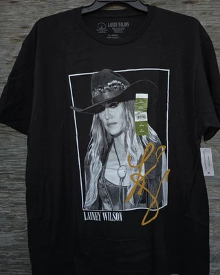 Camiseta negra Lainey Wilson Signature talla XL (46-48) 100 % algodón  Foto 1 de 3