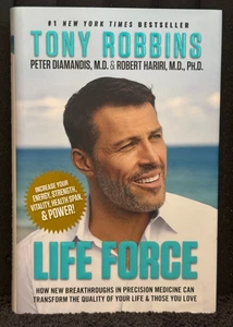 Life Force: Breakthroughs In Precision Medicine Tony Robbins HARDCOVER LIKE NEW - Bild 1 von 9
