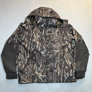 DRAKE Waterfowl Systems RealTree Max-7 Hunting Coat Full Zip Men’s M Game Pouch - Picture 1 of 21