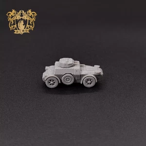 3D Printed 1/144 Italy AB-40 Armored Vehicle Tank Uncolored Model - Picture 1 of 4