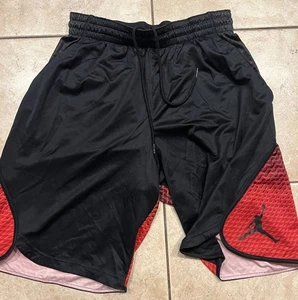 Air Jordan Shorts Mens Large Flight Victory Graphic Basketball 800911-010 Bulls - Picture 1 of 8