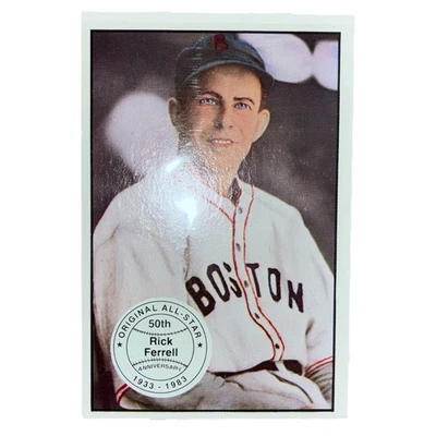 1983 Original All-Stars Game of The Century Rick Ferrell #17 Red Sox - Image 1 of 2