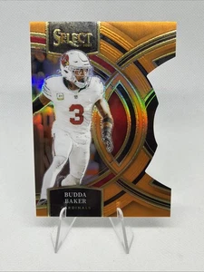 Budda Baker Select Premier Orange  Die-Cut Prizm 53/399 # 107 NM - Picture 1 of 3