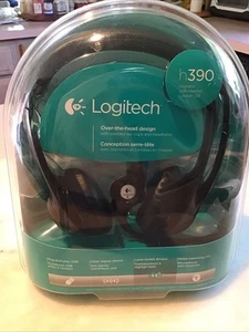 Logitech h390 Over The Ear Headset New In Container - Picture 1 of 3