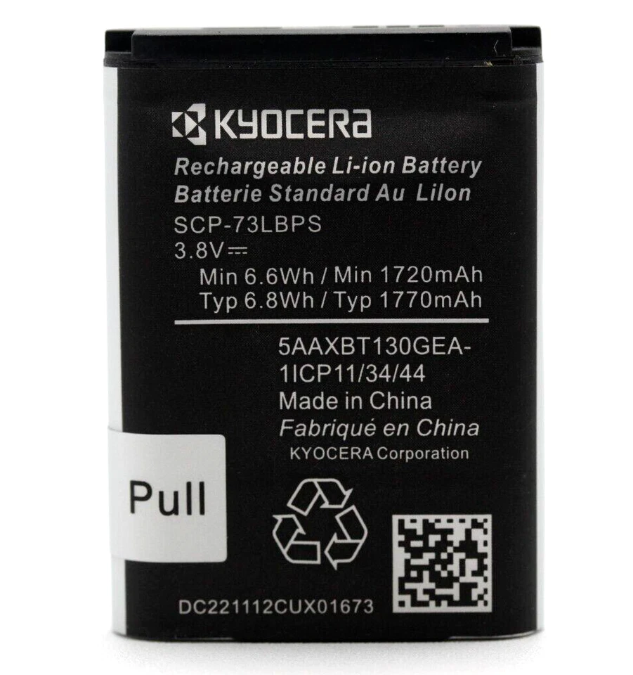 Kyocera SCP-73LBPS Battery for Kyocera Cell Phones SCP73LBPS E4810 E4811-30-31 - Image 1 of 1