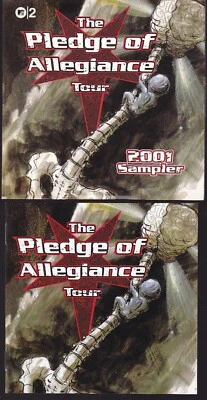 The Pledge Of Allegiance Tour 2001 Сэмплер CD Slipknot System Of A Down Rammstei - Изображение 1 из 2
