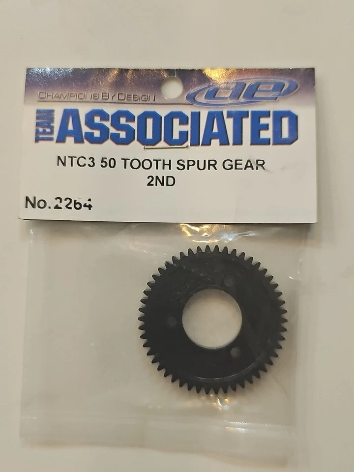 Team Associated 2264 Spur 2nd Gear NTC3 50 Tooth NOS NIP - Image 1 of 1