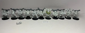 Warhammer 40k - Death Guard Plague Marines x 11 - Finecast OOP Rare - Picture 1 of 9