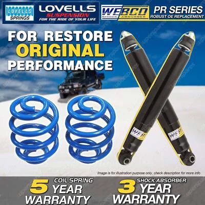 Rear Webco Shock Absorbers Lovells Super Low Springs for MAZDA 626 RWD 626 CB2 - image 1 of 3