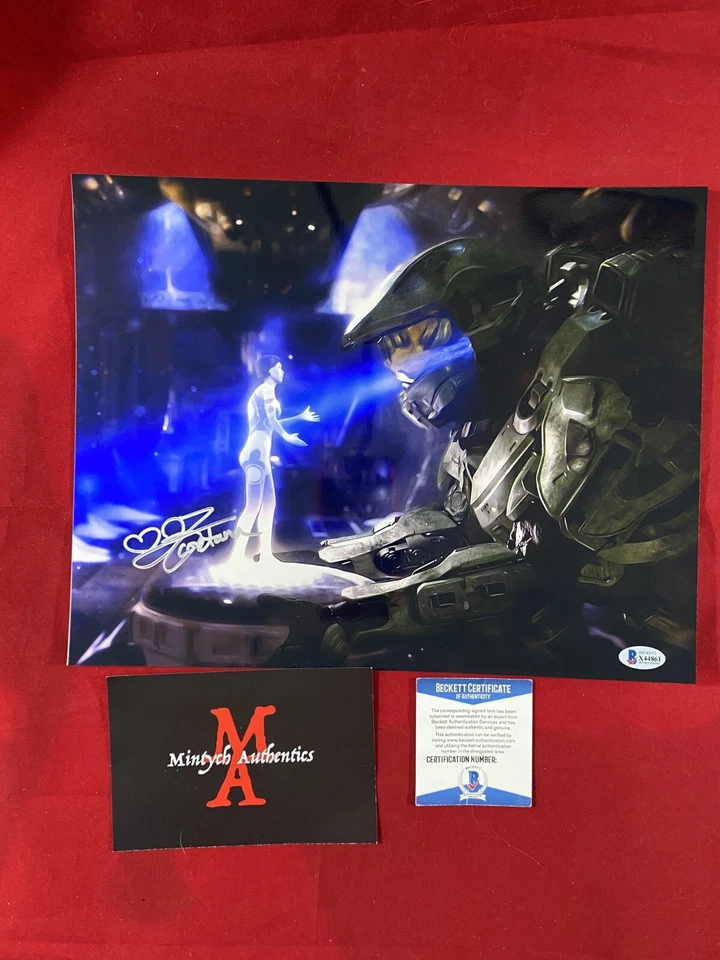 Foto firmada autografiada por Jen Taylor 11x14 de Halo Cortana Beckett certificado de autenticidad Foto 1 de 1