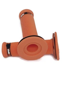 Manillar, Puños 12/22cm Naranja-Negro para Suzuki Honda Yamaha Kawasaki Quad ATV - Imagen 1 de 3
