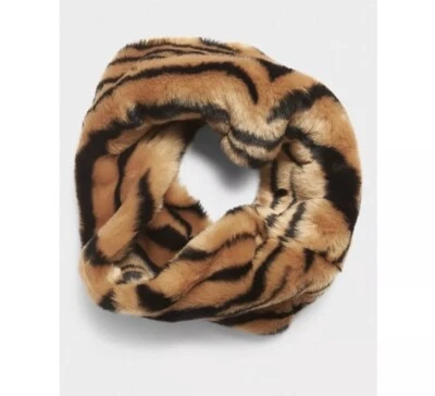 NUEVA BUFANDA REPÚBLICA BANANA AÑO DEL TIGRE IMITACIÓN PIEL CÍRCULO SNOOD TALLA ÚNICA Foto 1 de 3