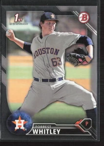 2016 Bowman Draft #BD-55 Forrest Whitley Silver Border #/499 - Picture 1 of 2