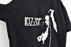 Letz Zep Fruit of the Loom Black T Shirt Led Zepplin T shirt Size XL
