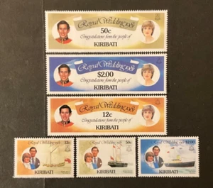 Kiribati Scott #373-8 nunca articulado - Imagen 1 de 1