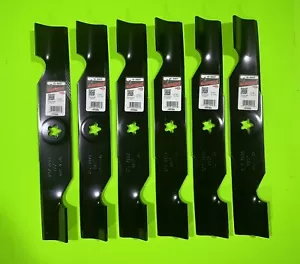 6 Mower Blades fit AYP Craftsman 173920 180054 532180054 917276022 48" Deck - Picture 1 of 7