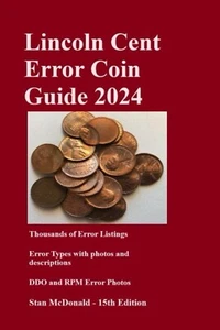 Lincoln Cent Error Coin Guide 2024 - Farbausgabe - Bild 1 von 2