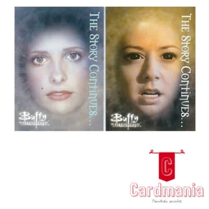 Buffy The Vampire Slayer - The Story Continues... Case Card Set (2) Ikon - Picture 1 of 2