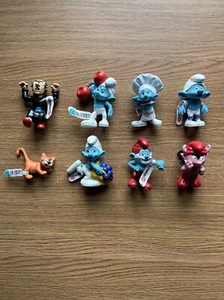 Schleich Peyo THE SMURFS Figures Job Lot Bundle Gargamel Papa - Imagen 1 de 3