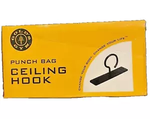 Ceiling Hook Boxing Punch Bag Heavy Duty Mounted Bracket MMA Sparring GOLDS GYM - Picture 1 of 4