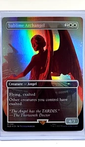 MTG Magic the Gathering SLD Secret Lair Drop Foil Weeping #489 Sublime Archangel - Picture 1 of 2