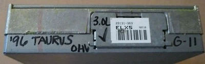 Computadora Ford Taurus 1996 con motor, emisiones federales Ohv 3,0 L F6df-12A650-BF Foto 1 de 2