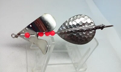 De colección BUZZ Buzzspoon/Buzzbait Martillado Níquel 1/2 Topwater Superficie Buzz Cebo Señuelo Foto 1 de 4